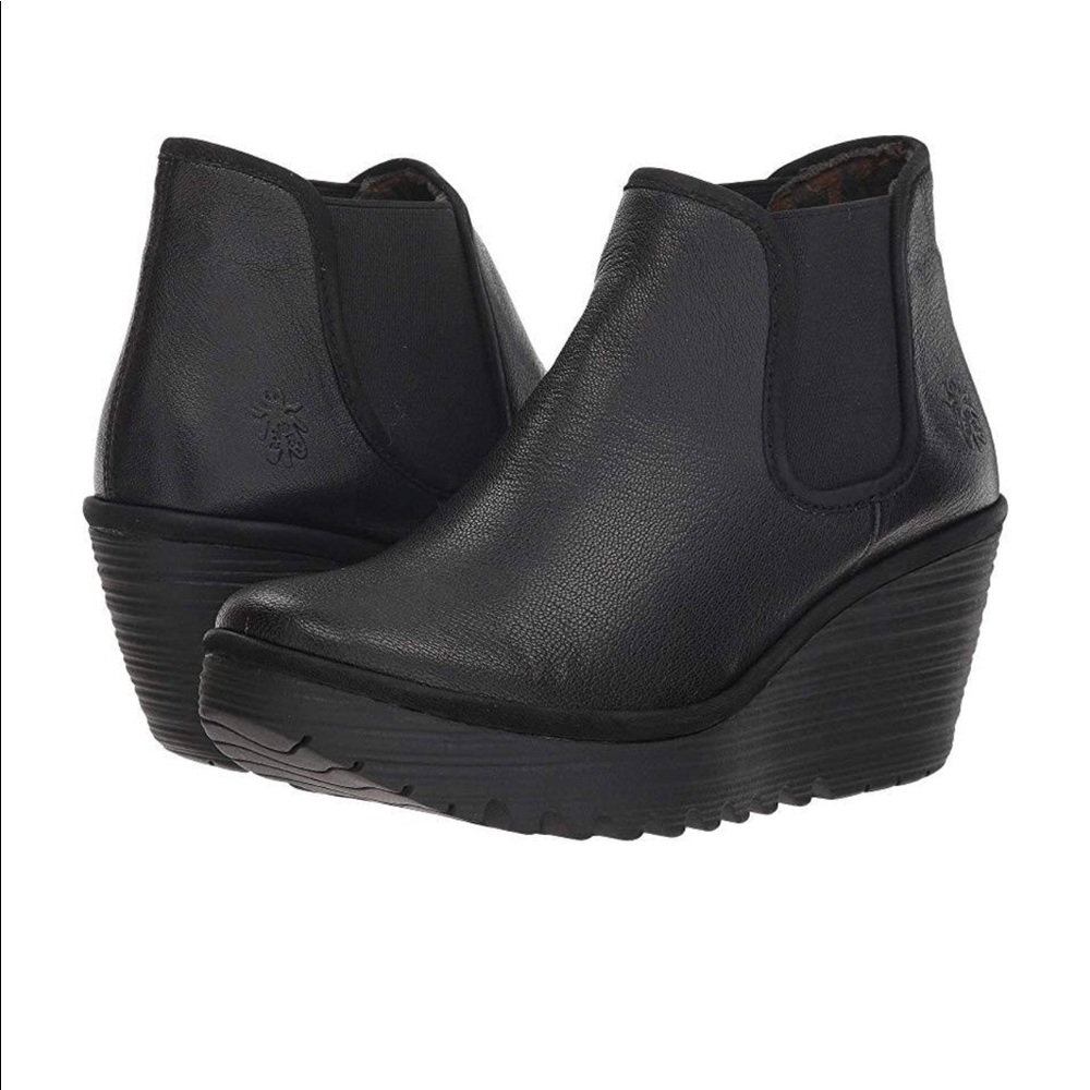 London Fly Yat Women’s Black Boot